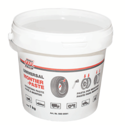 Tyre mounting paste
